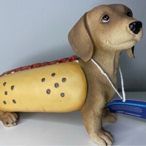 ASPCA Dachshund in Hotdog Costume Statue